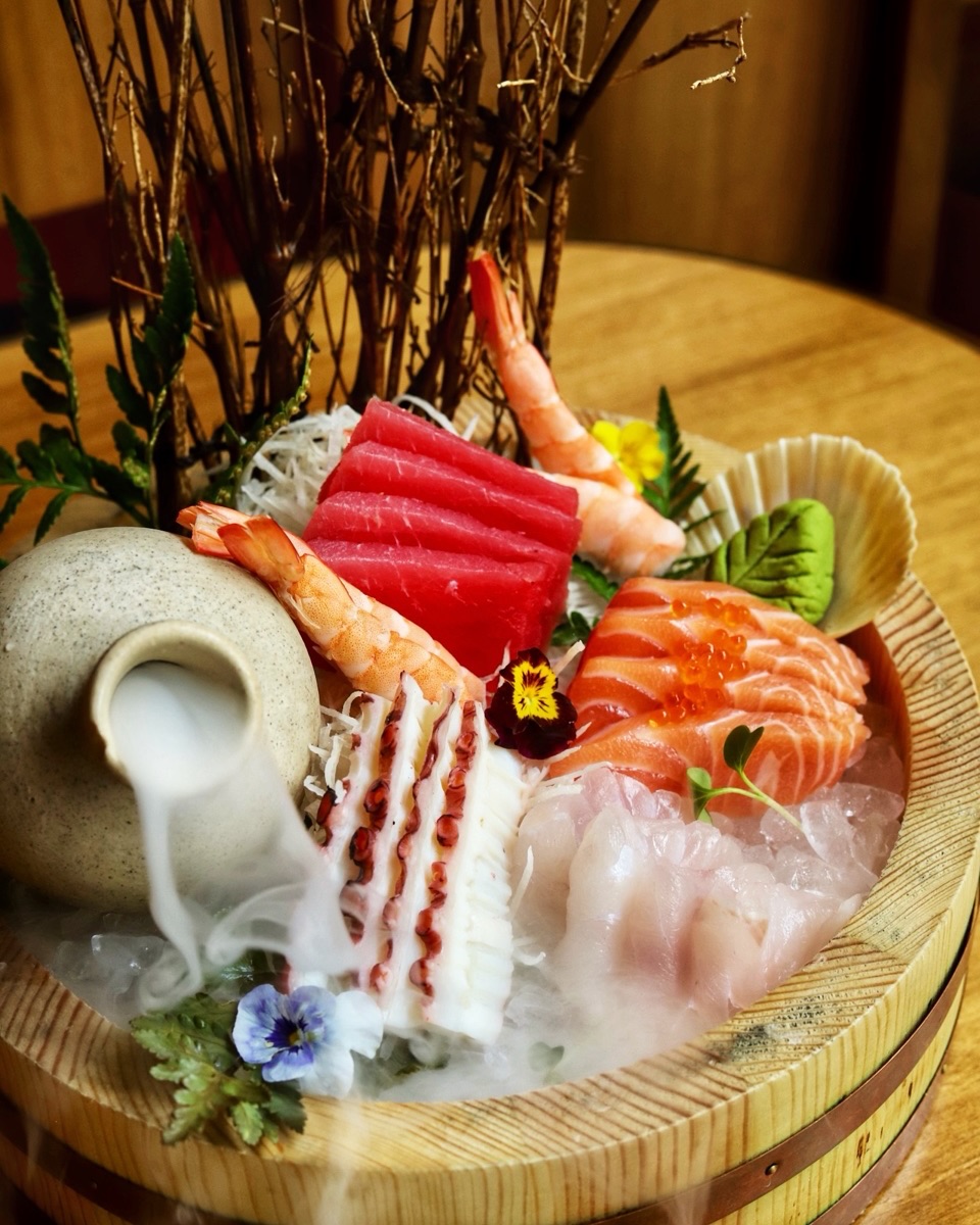 Plato de cocina nikkei en Osaka Buenos Aires