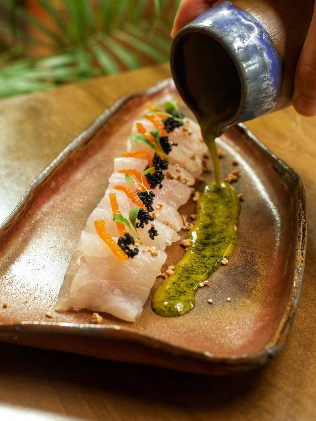 Plato de cocina nikkei en Osaka Buenos Aires