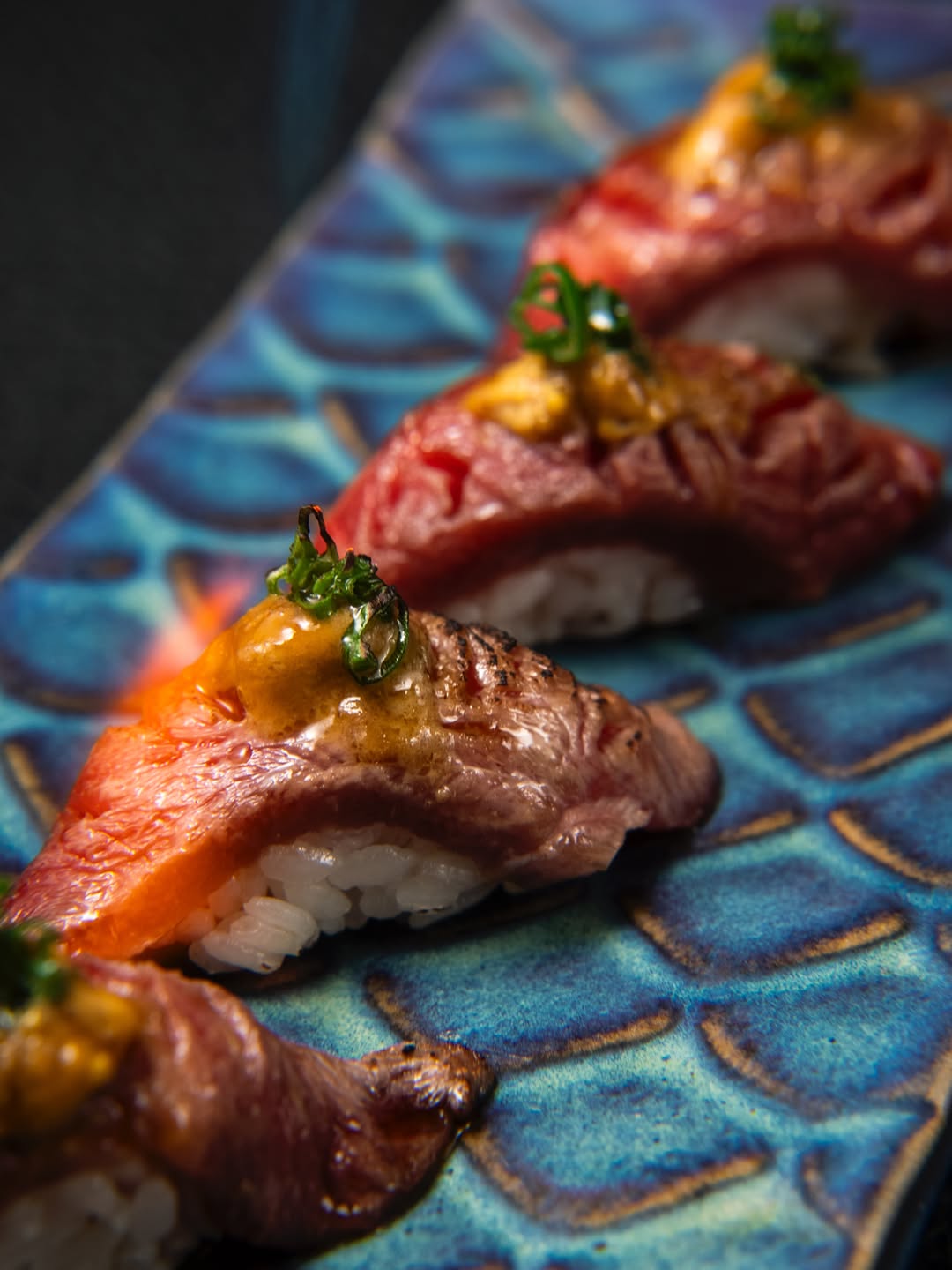 Plato de cocina nikkei en Osaka Quito