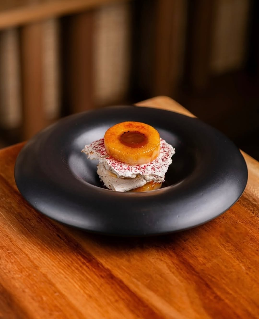 Plato de cocina nikkei en Osaka Santiago