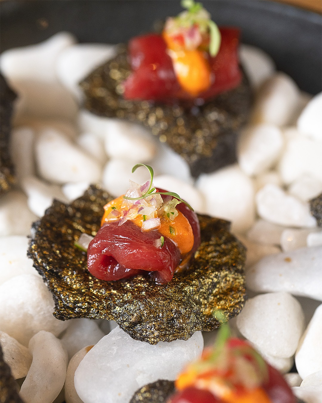 Plato de cocina nikkei en Osaka Sao Paulo